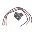 thumbnail image 1 of CarLights360 For Kia Spectra 2000 01 02 03 2004 Electrical Connector | Plastic | Metal Contact Terminal | Blade Terminal | Push On Attachment Method | 1 Male Connector, 1 of 5