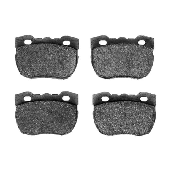 CarLights360 For Land Rover Range Rover 1990 91 92 93 94 1995 Disc Brake Pads | Low Metallic Friction Material | 72.4 Millimeters / 2.85 Inches Inner Height | 104.9 Millimeters/4.13 Inches Inner Widt