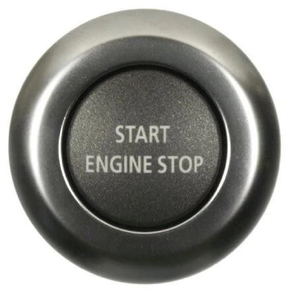 CarLights360 For Land Rover Range Rover Sport 2010 2011 2012 2013 Ignition Push Button Switch | Plastic | Chrome | Black, Silver | Pin Terminal | Rectangular Connector | Replacement For LR014015