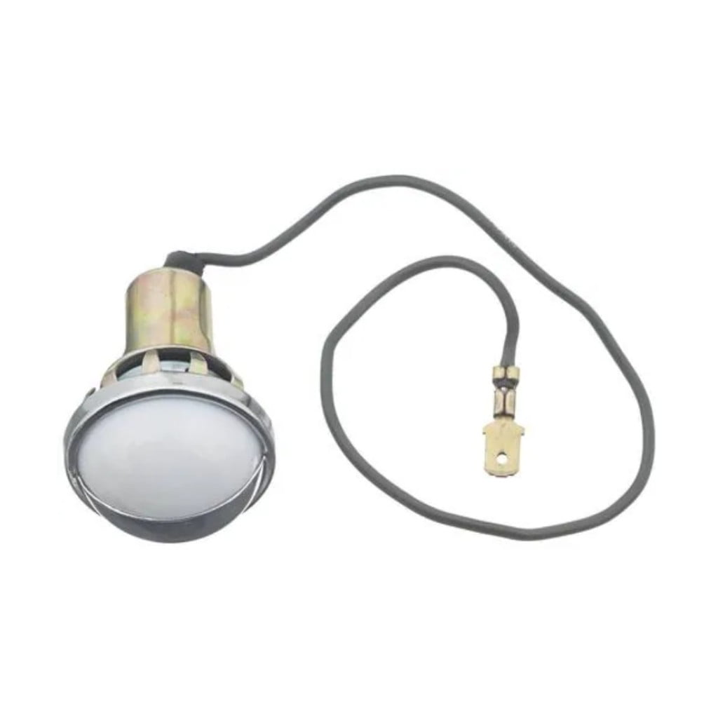 CarLights360 License Plate Light | Blade Terminal | 1 Male Connector | 1 Connector | 11 Inches Harness Length | 1 Male Terminal