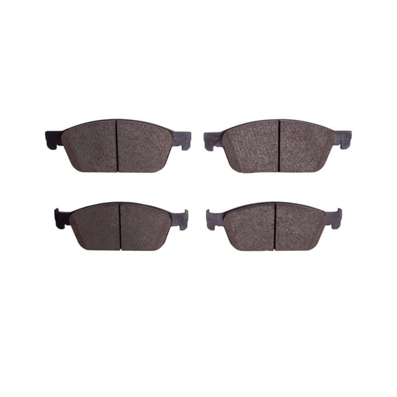 CarLights360 For Lincoln MKC 2015 16 17 18 2019 Disc Brake Pads | Semi Metallic Friction | 17.3 Millimeters/0.68 Inches Inner Overall Thickness | 180.1 Millimeters/7.09 Inches Width