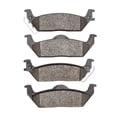 thumbnail image 1 of CarLights360 For Lincoln Mark LT 2006 2007 2008 Disc Brake Pads | Semi Metallic Friction | Mechanical Pad Wear Sensor Type | 17.9 mm/0.70 Inches Inner Overall Thickness | 158.8 mm/6.25 Inches Width, 1 of 5
