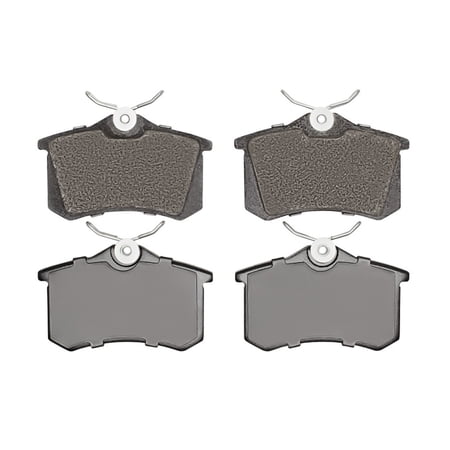CarLights360 For MG GT 2022 2023 2024 Disc Brake Pads | Ceramic Friction Material | 52.8 Millimeters / 2.08 Inches Inner Height | 87.1 Millimeters / 3.43 Inches Inner Width