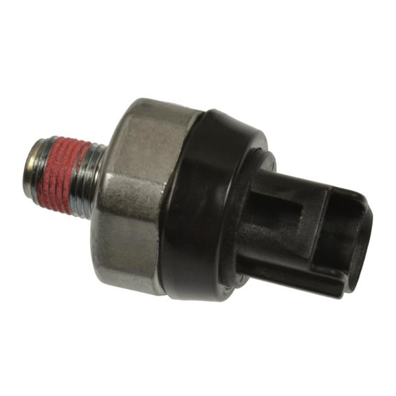 CarLights360 For Mazda 3 2021 Oil Pressure Light Switch | Metal, Plastic | Chrome | Black | Plug In Connector | Blade Terminal | Female Connector | Rectangular Connector | For PE0118501B