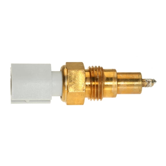 CarLights360 For Mazda 626/MX-6 1990 1991 1992 Engine Cooling Fan Switch | Metal | Bronze | Plug In Connector | Blade Terminal | Bolt On Attachment Method | Spade Connector | Toggle Switch Actuation