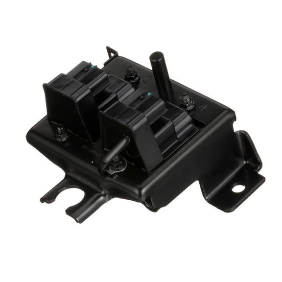 CarLights360 For Mazda Miata 1994 1995 Ignition Coil | Black | Pack Ignition | Blade Terminal | Bolt On Attachment Method | Round Connector | Replacement For BPE81810XA9U