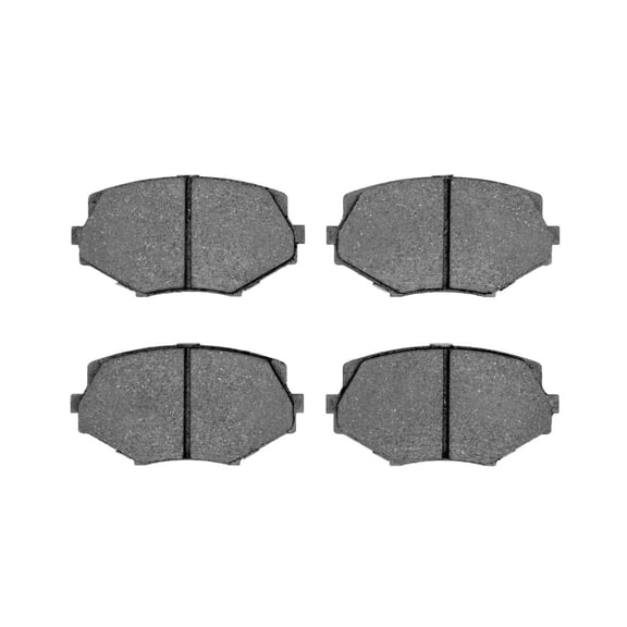 CarLights360 For Mazda Miata 1999 2000 2001 2002 Disc Brake Pad Set | 57.2 Millimeters / 2.25 Inches Inner Height | 110.2 Millimeters / 4.34 Inches Inner Width