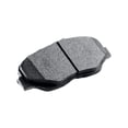 thumbnail image 1 of CarLights360 For Mercedes-Benz CLK55 AMG/CL600 2001 02 03 04 2005 Disc Brake Pads Rear | Semi-Metallic Friction | 59.7 Millimeters / 2.35 Inches Pad Length, 1 of 4