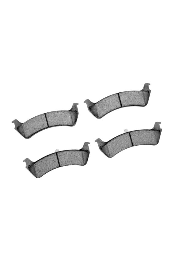 CarLights360 For Mercury Mountaineer 1997 98 99 00 2001 Disc Brake Pads Rear | Ceramic Friction | 140.2 Millimeters / 5.52 Inches Pad Length | Without Clips Option | Without Hardware Option