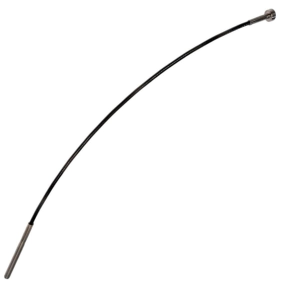 CarLights360 For Navistar 4400/4300/4300LP 2002-2017 Air Tank Cable | Stainless Steel | Threaded End 1 and 2 Attachment | 6 Millimeters Thickness | Replacement For 3557936C1, 6150-01-537-1979