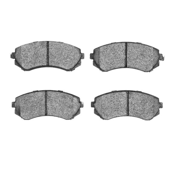 CarLights360 For Nissan 240SX 1990-1996 Disc Brake Pads | Semi Metallic Friction | Mechanical Pad Wear Sensor | 50.5 Millimeters / 1.99 Inches Inner Height | 120.4 Millimeters / 4.74 Inches Inner Wid