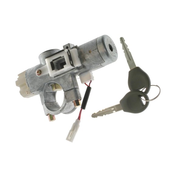 CarLights360 For Nissan Pathfinder 1996 1997 1998 Ignition Switch With Lock Cylinder | Blade Terminal | Coded Coding | Column Mounting Location | 1 Female Connector | 2 Connector Quantity | D87000W01