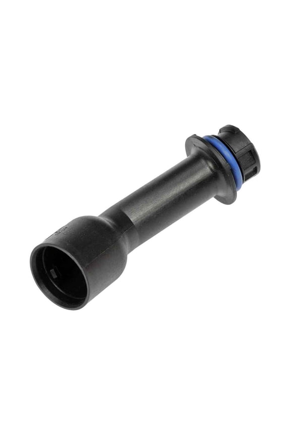 CarLights360 For Oldsmobile Bravada 1996 97 98 99 00 2001 Engine Oil Filler Tube | Steel | Black | 1.457 Inches Outside Diameter | Replacement For 12570623, 8-12570-623-0