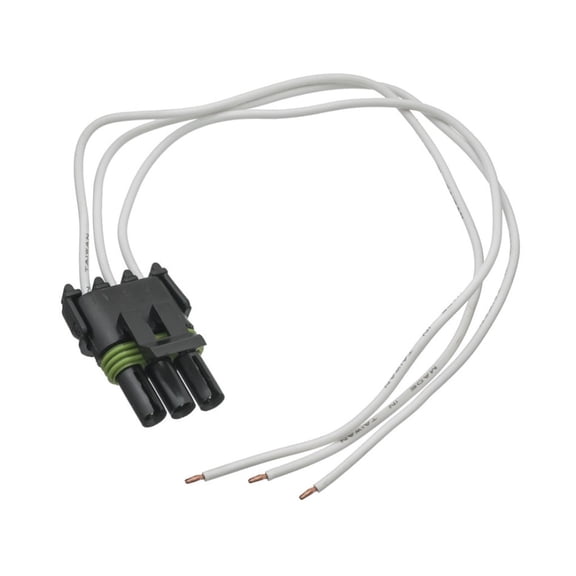 CarLights360 For Oldsmobile Cutlass Calais/Delta 88 1990 1991 Electrical Connector | Plastic | Metal Contact Terminal | Pin Terminal | Push On Attachment Method | 1 Male Connector