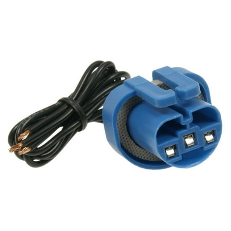 CarLights360 For Pontiac LeMans 1990 1991 1992 1993 Electrical Connector | Plastic | Metal Contact Terminal | Blade Terminal | Push On Attachment Method | Round Connector