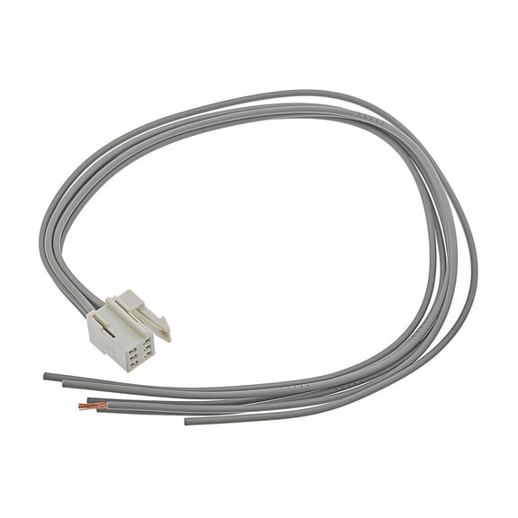 CarLights360 For Pontiac Sunbird 1993 1994 Electrical Connector | Plastic | Metal Contact Terminal Material | Blade Terminal | Push On Attachment Method | Rectangle Connector | Replacement For 135839