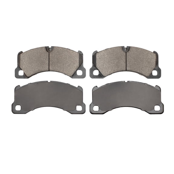 CarLights360 For Porsche Panamera 2010-2023 Disc Brake Pads | Low Metallic Friction | Electronic Pad Wear Sensor | 94.7 Millimeters/3.73 Inches Inner Height | 209.6 Millimeters/8.25 Inches Inner Widt