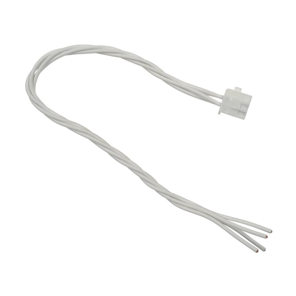 CarLights360 For Ram 700 2018 Blower Motor Resistor Connector | Plastic | Metal Contact Terminal Material | Blade Terminal | Push On Attachment Method | Square | 1 Male Connector | 89046850