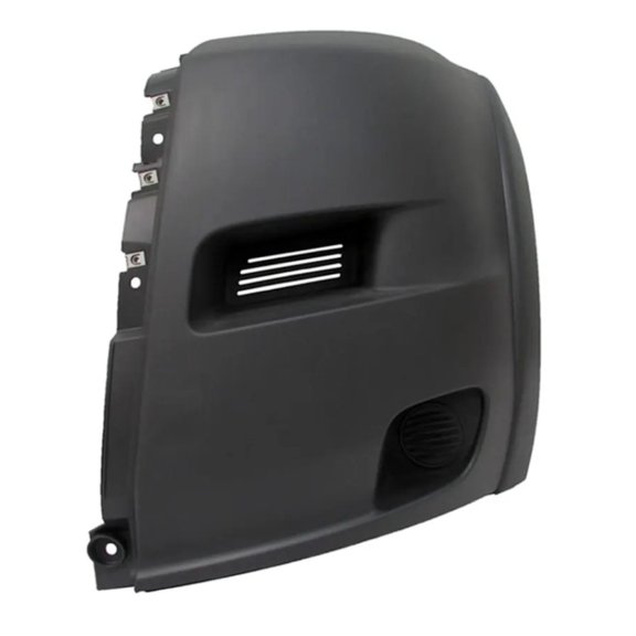 CarLights360 For Ram ProMaster 1500/2500/3500 2014 15 16 17 2018 Bumper Cover Front, Driver Side | Textured | Excluded Parking Aid Sensor and Fog Light Holes | Replacement For CH1016106 | 1ZT92LAHAA