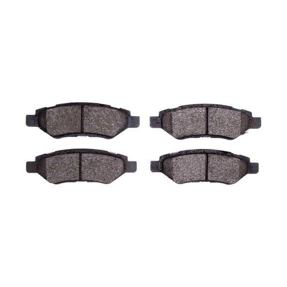 CarLights360 For Saab 9-4X 2011 Disc Brake Pads | Ceramic Friction Material | 137.7 Millimeters / 5.42 Inches Length | 46.2 Millimeters / 1.82 Inches Thickness