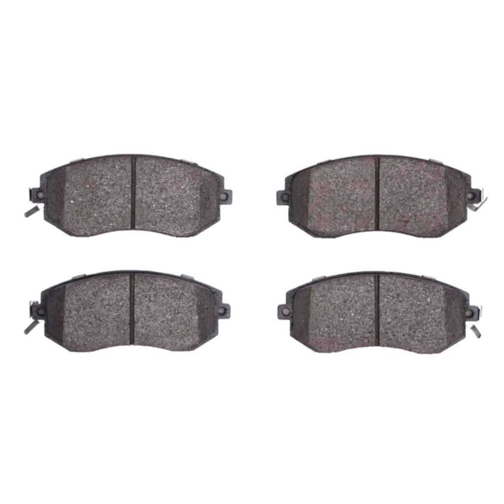 CarLights360 For Subaru Crosstrek 2016 2017 Disc Brake Pads | Ceramic Friction Material | 137.2 Millimeters / 5.40 Inches Length | 56.9 Millimeters / 2.24 Inches Thickness