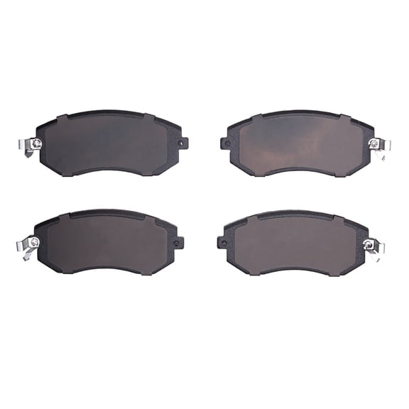 CarLights360 For Subaru Legacy/Outback 2013 2014 Disc Brake Pads | Low Metallic Friction | Mechanical Pad Wear Sensor Type | 16.8 mm / 0.66 in Inner Overall Thickness | 137.2 mm / 5.4 in Width