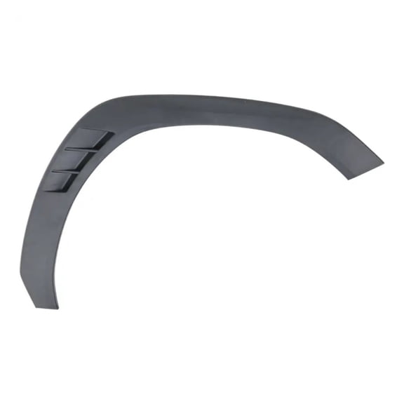 CarLights360 For Subaru WRX 2022 2023 2024 Wheel Arch Trim Front, Passenger Side | CAPA | PP Plastic | Injection Mold | Black | Replacement For SU1291103, SU1291103C | 91112VC100