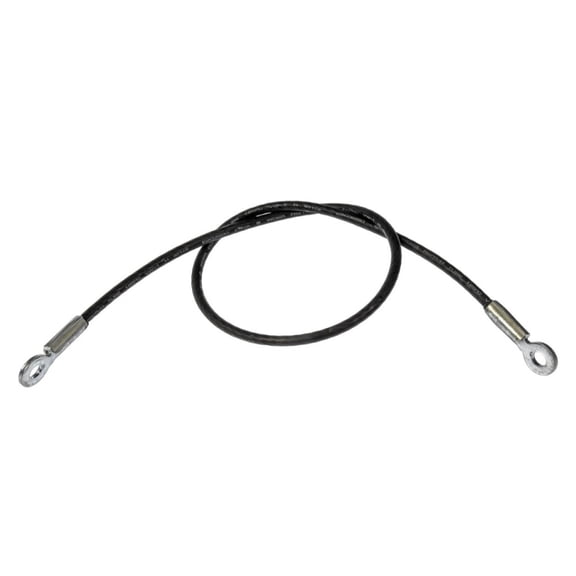 CarLights360 For Thomas Saf-T-Liner 2000-2007 Hood Restraint Cable | Rubber, Steel Cable Material | Plastic Handle Material | Replacement For A17-12082-000