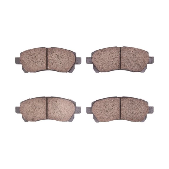 CarLights360 For Toyota Avanza 2007-2018 Disc Brake Pads | Ceramic Friction Material | Low Dust Rating | 126.7 Millimeters / 4.99 Inches Length | 49.8 Millimeters / 1.96 Inches Thickness