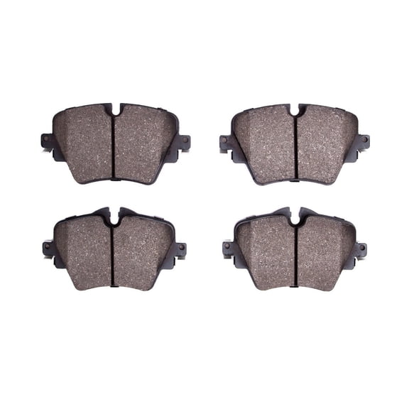 CarLights360 For Toyota GR Supra 2021 2022 2023 2024 Disc Brake Pad Set | Electronic Pad Wear Sensor Type | 17.4 Millimeters / 0.69 in Inner Overall Thickness | 129 Millimeters / 5.08 Inches Width