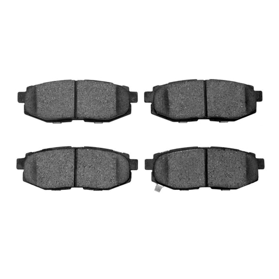 CarLights360 For Toyota GR86 2022 2023 2024 2025 Disc Brake Pad Set | Mechanical Pad Wear Sensor | 39.9 Millimeters / 1.57 Inches Inner Height | 110.5 Millimeters / 4.35 Inches Inner Width