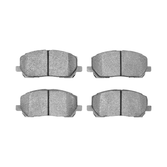 CarLights360 For Toyota Highlander 2001-2007 Disc Brake Pads Front | Ceramic Friction | 138.9 Millimeters / 5.47 Inches Pad Length | Without Shims Option | Without Wear Sensor Option