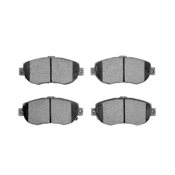 CarLights360 For Toyota Supra 1993 94 95 96 97 1998 Disc Brake Pad Set | Mechanical Pad Wear Sensor | 63.8 Millimeters / 2.51 Inches Inner Height | 144 Millimeters / 5.67 Inches Inner Width