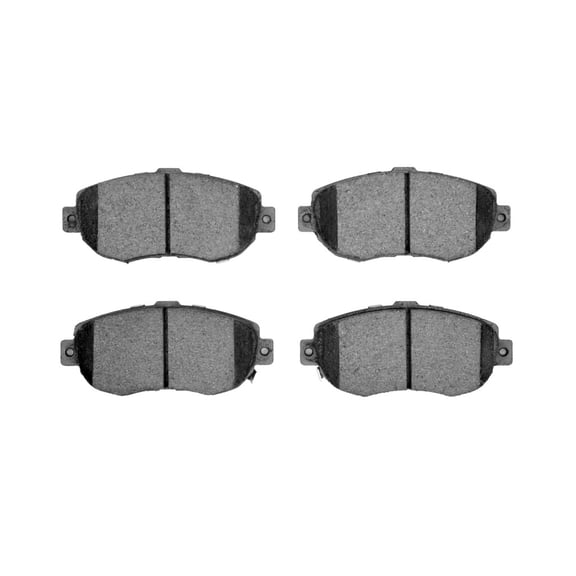 CarLights360 For Toyota Supra 1993 94 95 96 97 1998 Disc Brake Pads | Low Metallic Friction Material | 63.8 Millimeters / 2.51 Inches Inner Height | 144 Millimeters / 5.67 Inches Inner Width