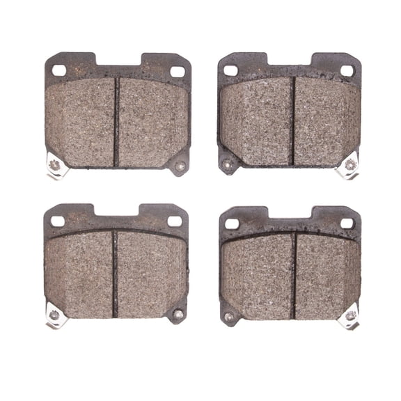 CarLights360 For Toyota Supra 1993 94 95 96 97 1998 Disc Brake Pads | Low Metallic Friction Material | 68.6 Millimeters / 2.7 Inches Inner Height | 80.8 Millimeters / 3.18 Inches Inner Width