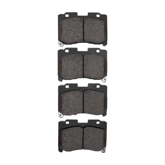 CarLights360 For Toyota Supra 1993 94 95 96 97 1998 Disc Brake Pads | Low Metallic Friction Material | 82 Millimeters / 3.23 Inches Inner Height | 119.4 Millimeters / 4.7 Inches Inner Width