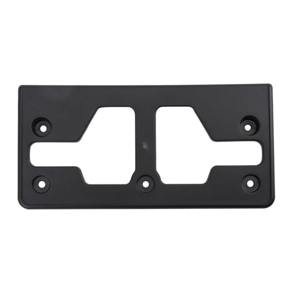 CarLights360 For Volkswagen Atlas 2021 2022 2023 License Plate Bracket | Front | Plastic Material | For Models With R-Line | Replacement For VW1068130 | 191275966730, 3CN807287G9B9