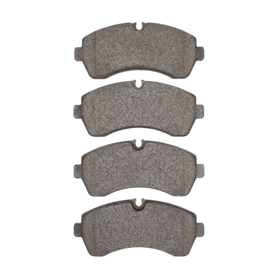 CarLights360 For Volkswagen Crafter 2016 2017 Disc Brake Pads | Semi Metallic Friction | Electronic Pad Wear Sensor Type | 20 Millimeters/0.79 Inches Inner Overall Thickness