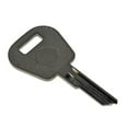 thumbnail image 1 of CarLights360 For Western Star 5700XE 2016 17 18 19 20 2021 Vehicle Key | Brass | Brass Blade | Double Cut | Standard Mechanical Cut Key Blade | Replacement For 2273689000, 1 of 4