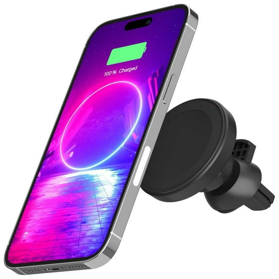 CarMag MagSafe Magnetic Wireless Car Charger with Air Vent Mount