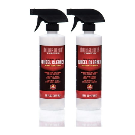 CarMagic Amazing Wheel Cleaner - Professional Strength | Tough-On-Brake-Dust | Safe on Car, Truck, & Motorcycle Wheels and Rims | Full Effect Cleaning | Non-Toxic Car Cleaning | USA Made