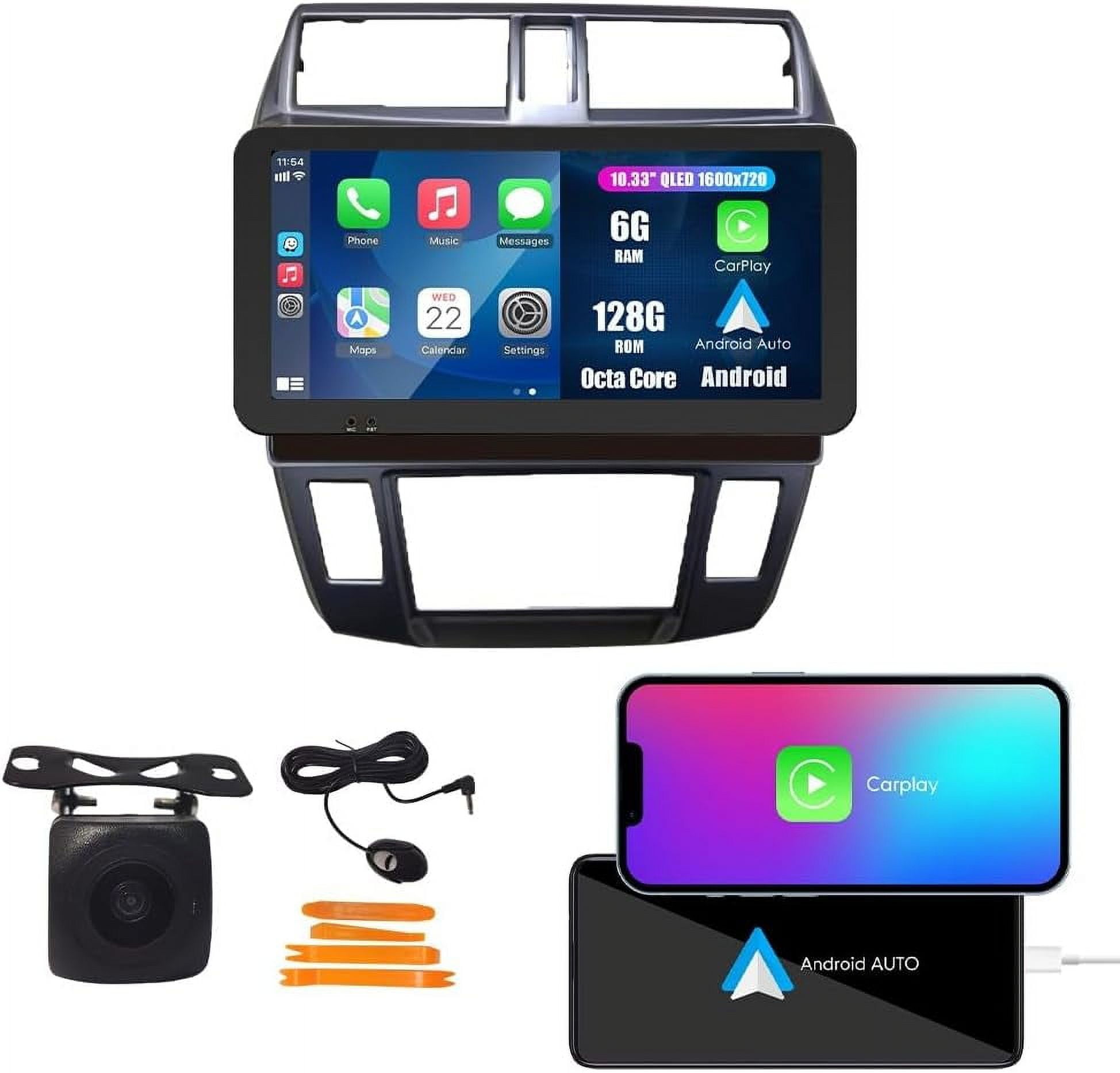 CarPlay Android Auto Navigation Stereo GPS Radio Reverse Camera Display