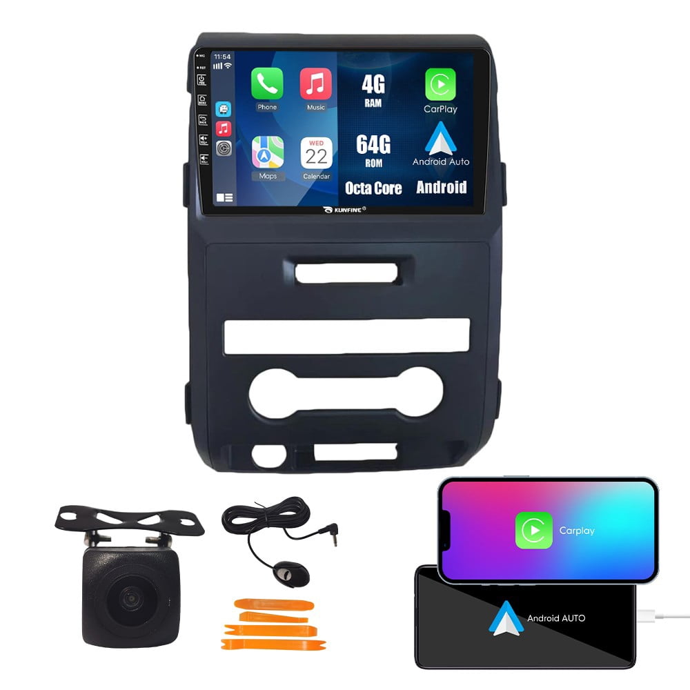 Wostoke 10" Android Car Stereo With CarPlay & Android Auto For Honda Odyssey 2009-2014 | Touchscreen GPS Radio | Quad Core 2GB+32GB | Includes Backup Camera