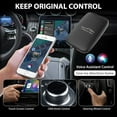 thumbnail image 1 of CarPlay Wireless Adapter，3 in 1 Wireless CarPlay Adapter， 2025 Upgraded,Wireless CarPlay & Android Auto Adapter Built, Factory Car Play Video Box for Cars from 2016 and iOS, Plug and Play, 1 of 8