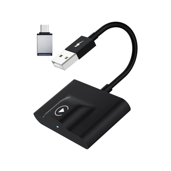 Play Adapter CarPlay Wireless Adapter for Factory Wired CarPlay 2024 Upgrade Plug ...