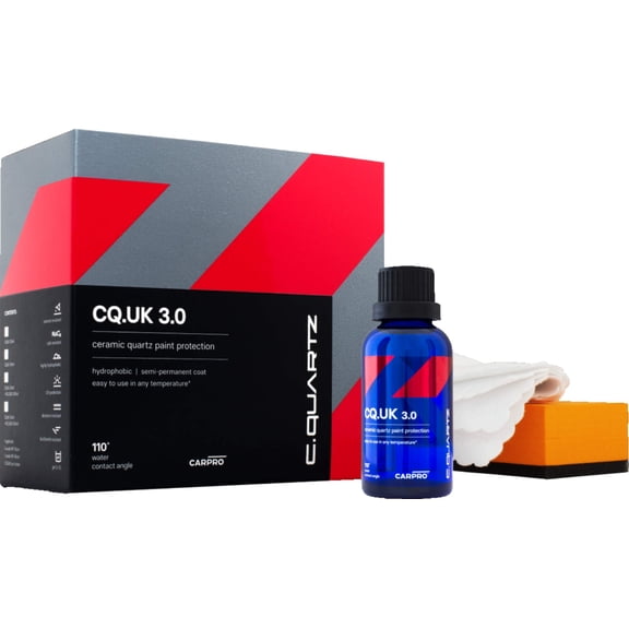 CarPro CQuartz Ceramic Quartz Coating UK 3.0 Kit 30ml