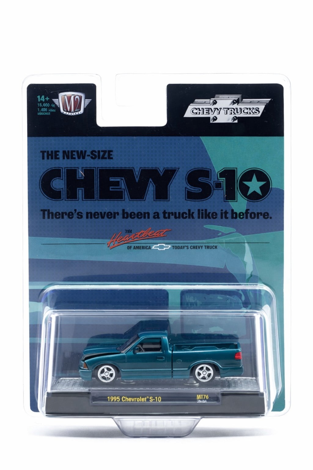M2 ウォルマート限定 - 1995 シボレー S10 M2 Machines 1995 Chevy S10 Custom Hobby Exclusive HS74 - Walmart.com