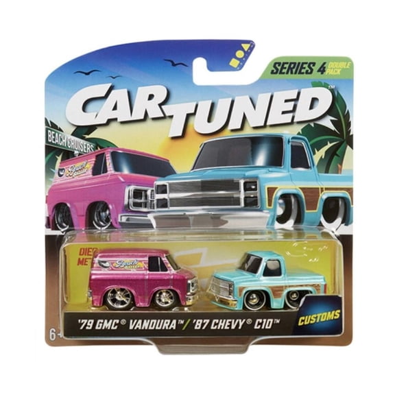CarTuned 1979 GMC Vandura & 1987 Chevy C10 Series 4 2 Pack