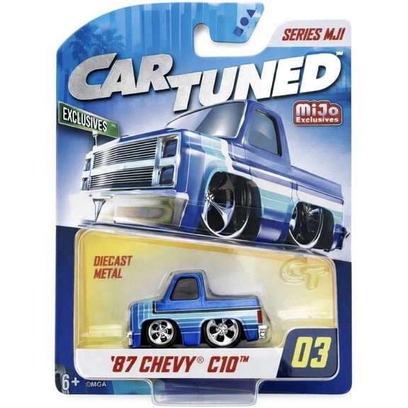CarTuned 1987 Chevy C10 Squarebody Hobby Exclusive MJ1 Series