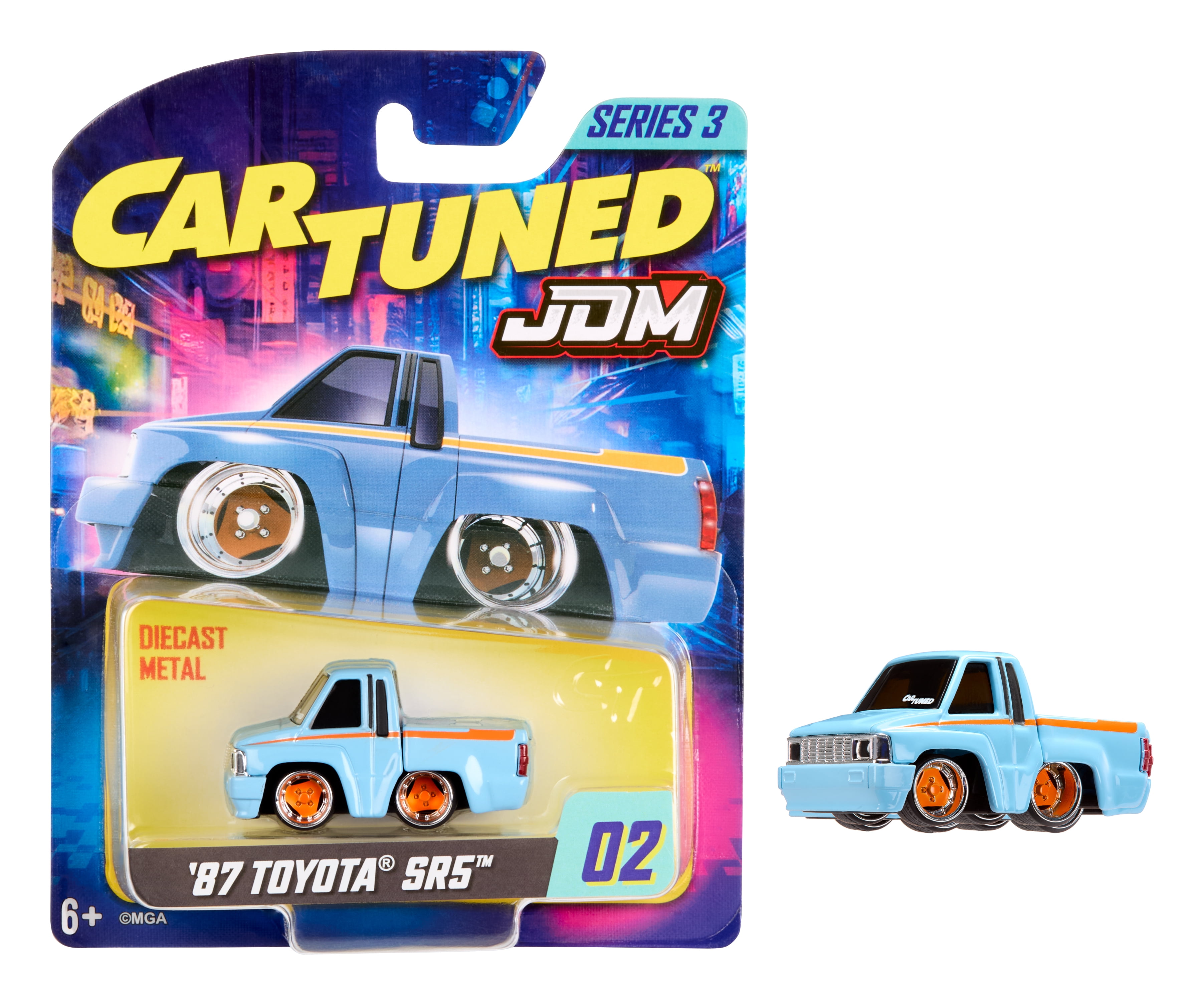 CarTuned JDM Series 3 -1987 Toyota SR5 (Blue/Grey)